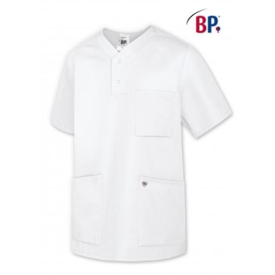 BP® Tunique à enfiler unisexe blanc