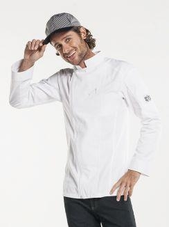 Chef Jacket Biker White XS - 3XL