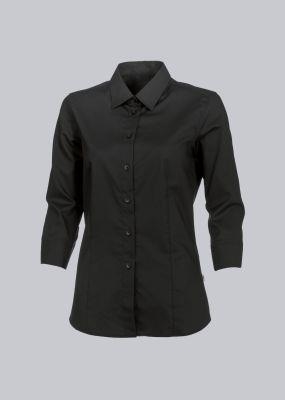 BP® Chemisier femmes manche 3/4 noir