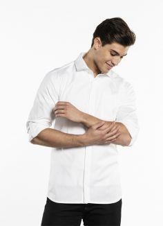 Shirt Men White UFX XS - 3XL