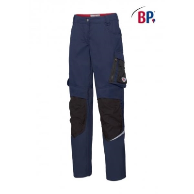 BP® Pantalon de travail femmes bleu nuit/noir
