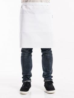 Apron 3-Pockets White W100 - L50 cm