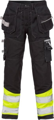 Pantalon d'artisan haute visibilité classe 1 2127 CYDJaune haute visibilité/noir