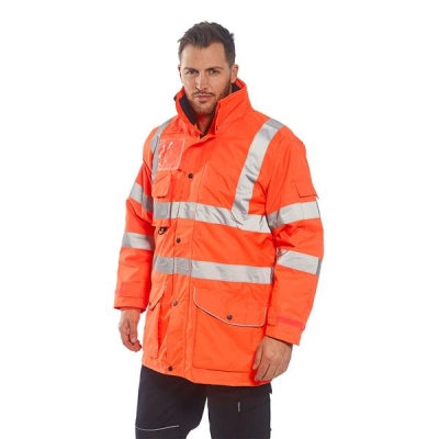 Hi-Vis 7-in-1 Verkeersjack RIS