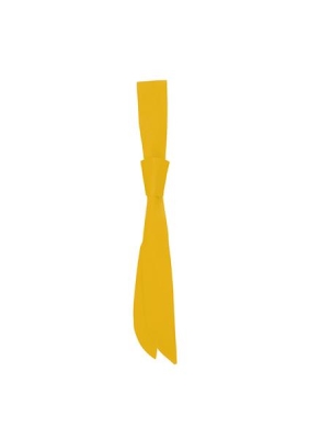 Cravate de service 94 x 5 cm yellow Stck