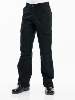 Chef Pants Worker Black S - 3XL