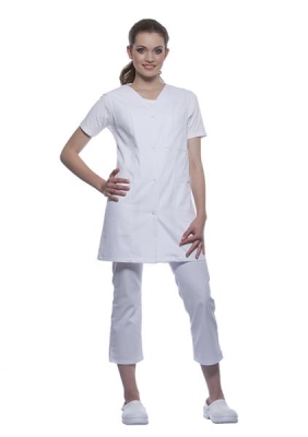 Work Smock Sara white 34 - 56