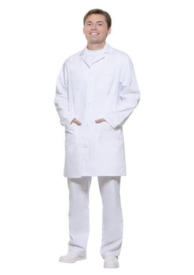Men's Work Coat Basic white S - 3XL