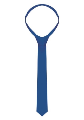 Necktie 148 x 6,5 cm blue Stck