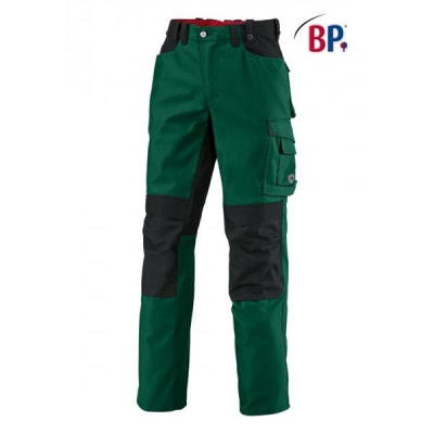 BP® Pantalon de travail vert moyen/noir