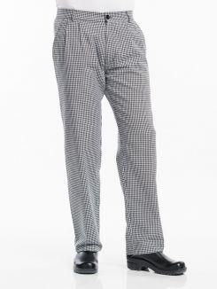 Chef Pants Pepita Black 46 - 62