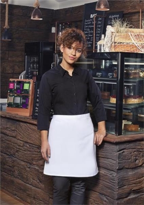 Waist Apron Basic 70 x 55 cm white Stck