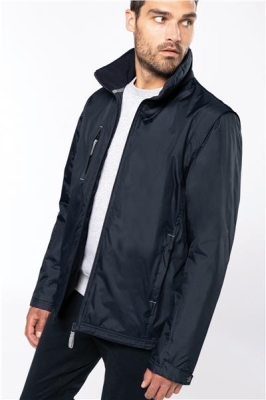 Ref: K639   Score > Detachable-sleeved blouson jacket
