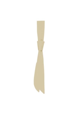 Service Tie 94 x 5 cm cream Stck