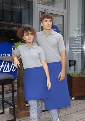 Bistro Apron Basic 100 x 75 cm blue Stck