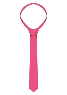 Necktie 148 x 6,5 cm pink Stck