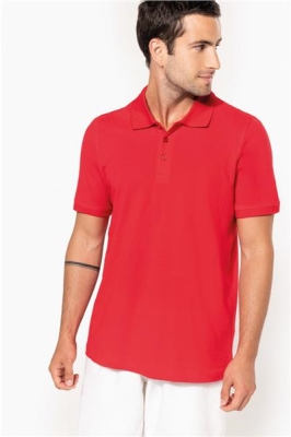 K254   Men's short-sleeved piqué polo shirt