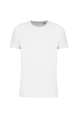 K3032 - T-shirt à col rond Bio190 unisexe WHITE