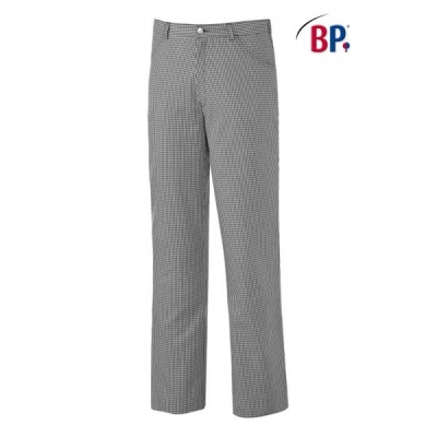 BP® Pantalon unisexe pépite, noir/blanc
