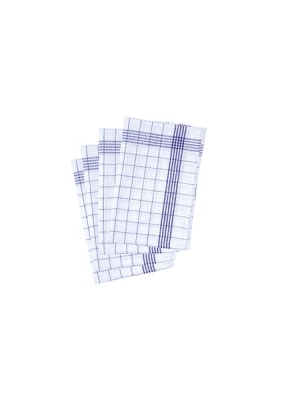 Dishcloth 50 x 70 cm blue Pack