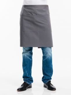 Apron 3-Pockets Grey W100 - L50 cm
