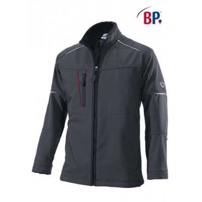 BP® Veste soft-shell hommes noir