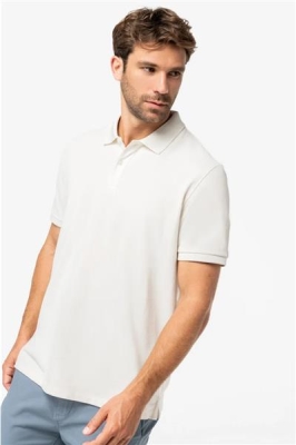 NS207 - Ecologische herenpolo in piquétricot