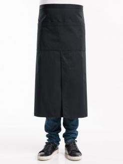 Apron 4-Pockets Black W90 - L80 cm