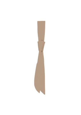 Cravate de service 94 x 5 cm sand Stck