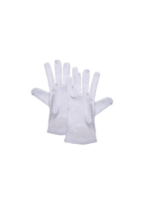 Serving gloves Sevilla, One Size white Paar