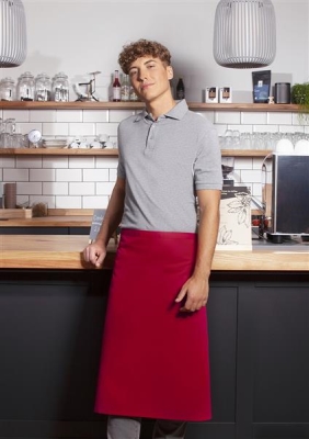 Bistro Apron Basic 100 x 75 cm red Stck
