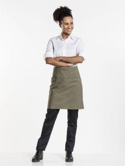 Apron 3-Pockets Dark Olive W100 - L50 cm