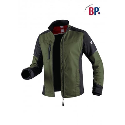BP® Veste de travail technique hommes olive/noir