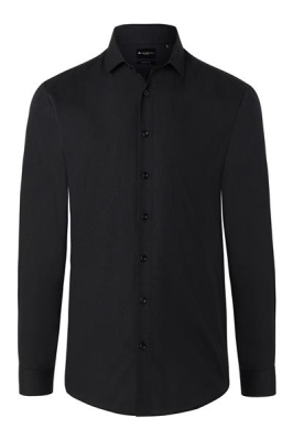 Long-Sleeve Men's Shirt Classic black S - 3XL