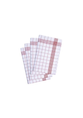 Dishcloth 60 x 80 cm red Pack