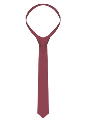 Necktie 148 x 6,5 cm bordeaux Stck