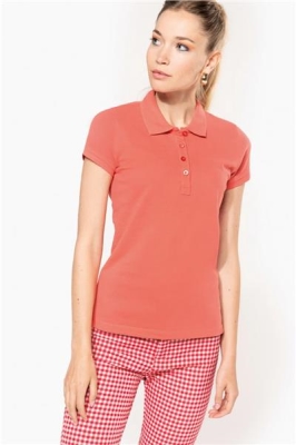 Ref: K255   Ladies’ short-sleeved piqué polo shirt