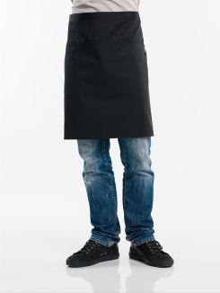 Apron 3-Pockets Black W100 - L50 cm
