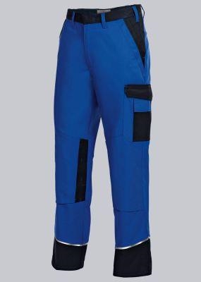 BP® Pantalon de travail bleu roi/noir