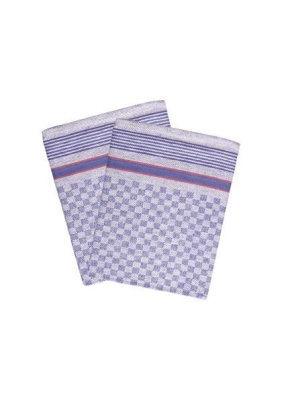 Dishcloth 45 x 90 cm blue Pack
