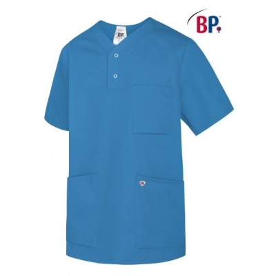 BP® Tunique à enfiler unisexe bleu azur