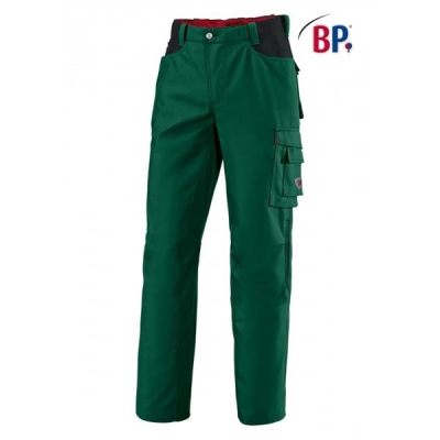 BP® Pantalon de travail vert moyen/noir