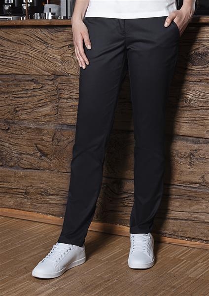 Ladies' Chino Trouser Modern-Stretch black 34 - 54