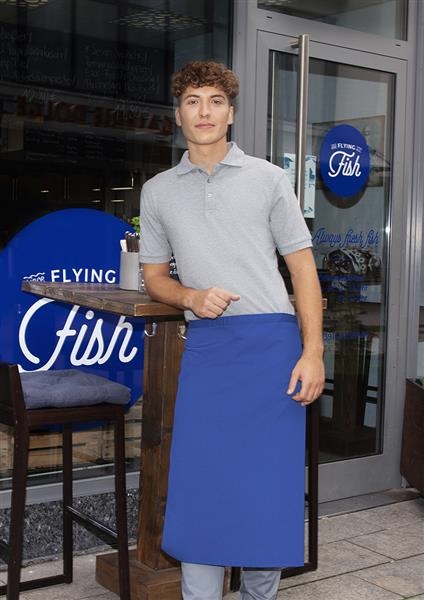 Bistro Apron Basic 100 x 75 cm blue Stck