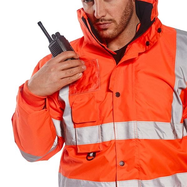 Hi-Vis 7-in-1 Verkeersjack RIS