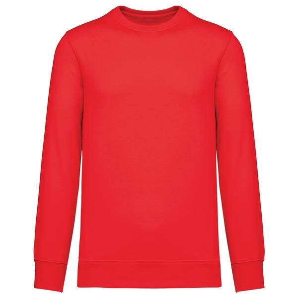 K4040 - Sweat-shirt recyclé col rond unisexe avec impression full color dos et devant