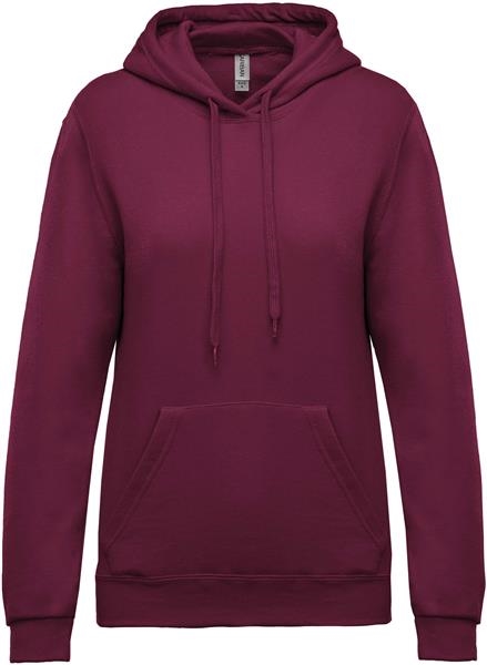 Ref: K473   Ladies’ hooded sweatshirt