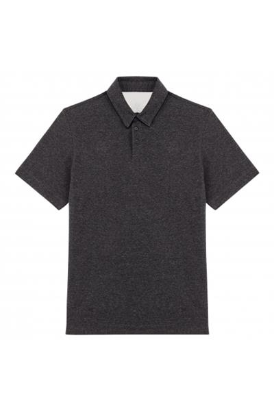  Polo recyclé homme - 220g BRODE COTE COEUR