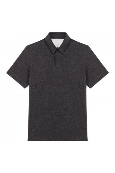 Herenpolo gerecycled - 220g COTE COEUR BRODE
