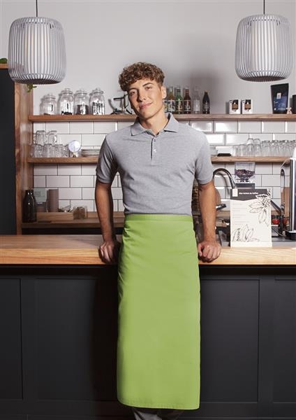 Bistro Apron Basic 100 x 75 cm lime Stck